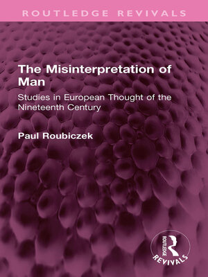cover image of The Misinterpretation of Man